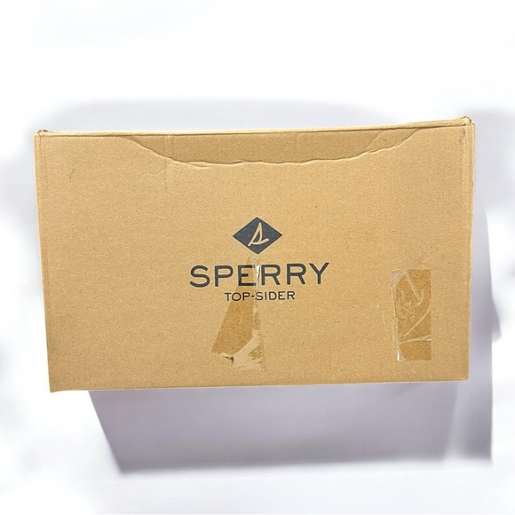 🌻NEW w.box SPERRY Black Davenport Leather Venetian Driver Casual Shoes Mens 10 - Picture 11 of 12